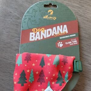 Whimsy Collection Red Dog Bandana